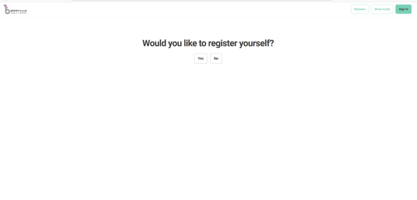 registering yourself